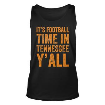 Tennessee Football It's Football Time In Tennessee Yall Vol Tank Top - Seseable
