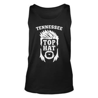 Tennessee Top Hat - Funny Redneck Mullet Pride Unisex Tank Top | Mazezy