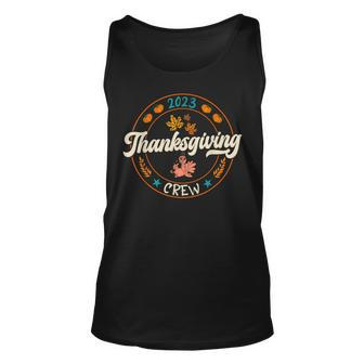 Thanksgiving Crew 2023 Team Turkey Matching Family Squad Tank Top | Mazezy