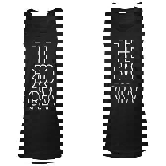The Boo Crew Halloween Funny Cute Scary Joke Unisex Tank Top | Mazezy