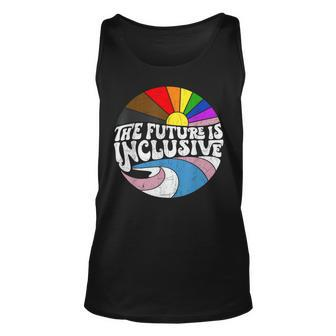 The Future Is Inclusive Lgbt Gay Rights Pride  Unisex Tank Top