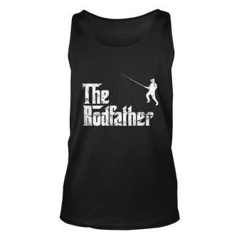 The Rodfather For The Avid Angler And Fisherman Unisex Tank Top | Mazezy CA