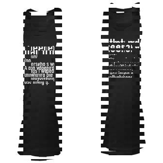 Theater Nerd Definition Theatre Thespian Unisex Tank Top - Thegiftio