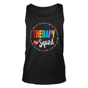 Therapy Squad Pt Ot Crew Occupational Therapist Week Team Unisex Tank Top - Monsterry DE