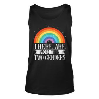 There Are More Than 2 Genders Lgbtq Gift For Women Unisex Tank Top - Thegiftio UK