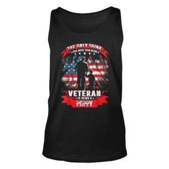 The Only Thing I Love More Than Being A Veteran Poppy Tank Top | Mazezy