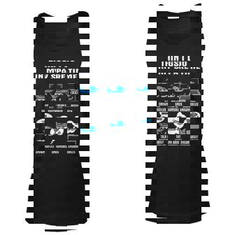 Things I Do In My Spare Time Snowmobile Unisex Tank Top | Mazezy