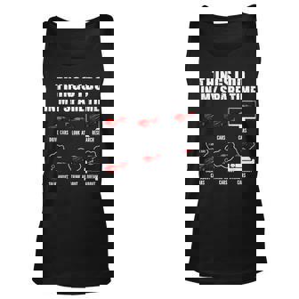 Things I Do In My Spare Time Car Enthusiast Car Lover Tank Top | Mazezy