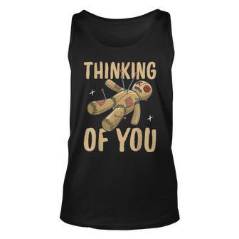 Thinking Of You I Voodoo Doll Voodoo Tank Top | Mazezy