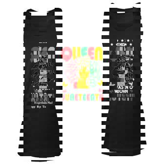 This Black Queen Was Born On Junenth June Birthday Gifts Unisex Tank Top | Mazezy