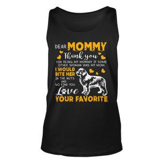 Tibetan Terrier Dear Mommy Thank You For Being My Mommy 2 Unisex Tank Top - Monsterry CA
