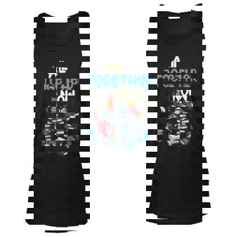 All Together Now Summer Reading Program 2023 Book Cat Kitten Reading Tank Top | Mazezy