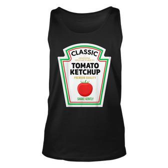 Tomato Ketchup Diy Halloween Costume Matching Group Tank Top | Mazezy