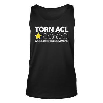 Torn Acl Would Not Recommend Knee Replacement Tank Top - Monsterry DE