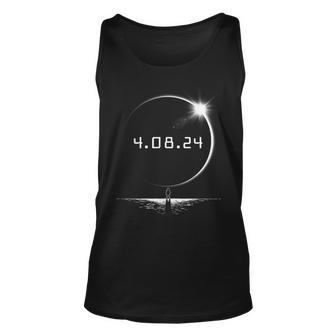 Total Solar Eclipse 2024 America Totality Spring 40824 Unisex Tank Top | Mazezy
