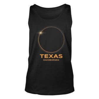 Total Solar Eclipse 2024 Totality Texas Texas And Merchandise Tank Top | Mazezy