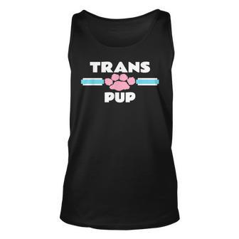 Trans Pup Gay Puppy Play Transexual Transgender Kink Unisex Tank Top | Mazezy CA