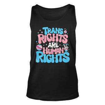 Trans Rights Are Human Rights Lgbtq Pride Transgender Unisex Tank Top | Mazezy