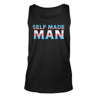 Transgender Self Made Man Trans Pride Transsexual Ftm Lgbt Unisex Tank Top | Mazezy