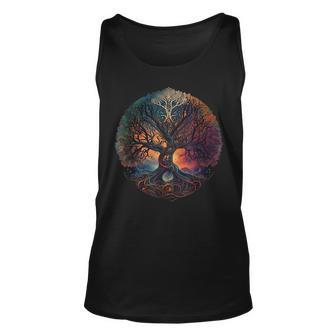Tree Of Life Gift The Tree Of Life Meditation Unisex Tank Top | Mazezy