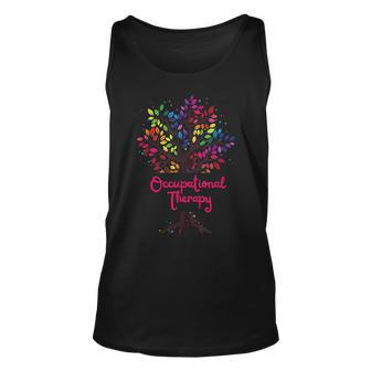 Tree Of Love And Growth - Occupational Therapy Unisex Tank Top - Seseable