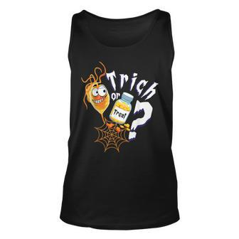 Trick Or Treat Microbiology Halloween Medical Lab Science Tank Top - Monsterry DE