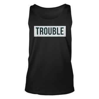 Trouble-Makers Unite Matching Couple Tank Top - Monsterry CA