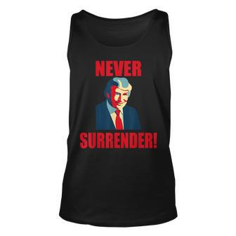 Trump 2024 Never Surrender Tank Top | Mazezy