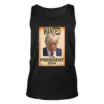 Trump Hot Wanted For President 2024 C Tank Top - Seseable