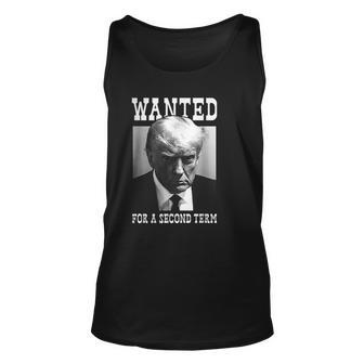 Trump Hot Wanted For Second Term 2024 Tank Top - Seseable