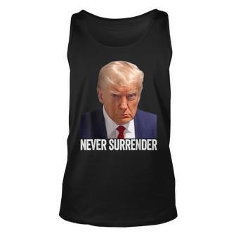 Trump Shot Donald Trump Shot Never Surrender Tank Top - Seseable