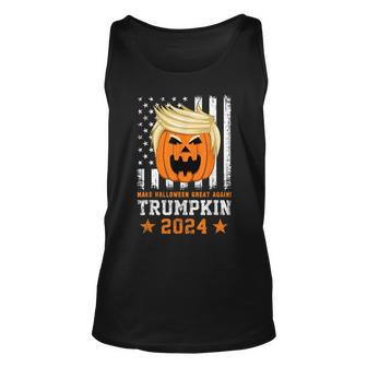 Trumpkin 2024 Usa Make Halloween Great Again Trump Tank Top - Monsterry CA
