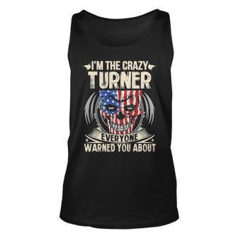 Turner Name Gift Im The Crazy Turner Unisex Tank Top - Seseable