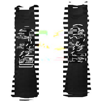 Two 2Yr 2Nd Birthday Boy 2 Years Old 2Nd Birthday Decoration Tank Top | Mazezy