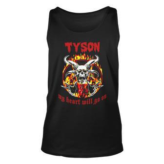 Tyson Name Gift Tyson Name Halloween Gift V2 Unisex Tank Top - Seseable
