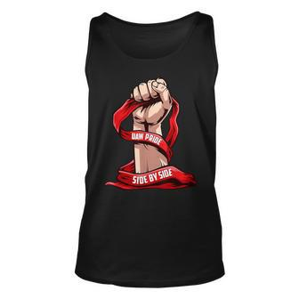 Uaw Strike Red United Auto Workers Picket Sign Tank Top - Monsterry DE