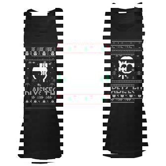 Ugly Christmas Sweater Dialysis Tech Ugly Xmas Tank Top | Mazezy