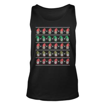 Ugly Christmas Sweater Gnomes Matching Christmas Tank Top - Monsterry DE