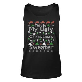 This Is My Ugly Christmas Sweater Xmas Holiday Tank Top - Monsterry UK