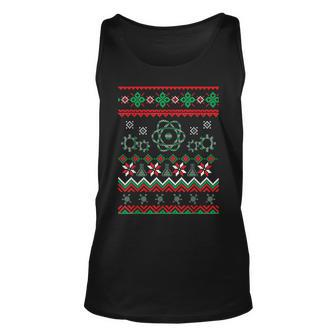 Ugly Christmas Sweater Science Chemie Physic Tank Top - Monsterry
