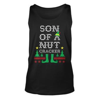 Ugly Christmas Sweater Son Of A Nutcracker Novelty T Tank Top - Monsterry