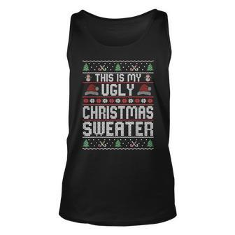 This Is My Ugly Christmas Sweater Tank Top | Mazezy