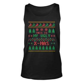 This Is My Ugly Christmas Sweaters Tank Top - Monsterry CA