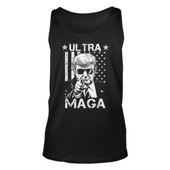 Ultra Maga Great Maga King Pro Trump King Tank Top | Mazezy