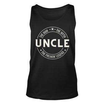 Uncle - The Man Gift Unisex Tank Top - Thegiftio UK