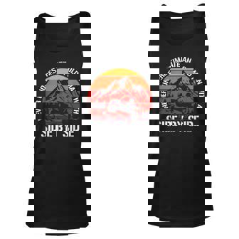 Never Underestimate An Old Man With A Side By Side Old Man Tank Top | Mazezy