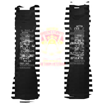 Never Underestimate An Old Man Vietnam Veteran T 100 Veteran Tank Top | Mazezy