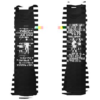Never Underestimate An Old Man Vietnam Veteran Mens Veteran Tank Top | Mazezy