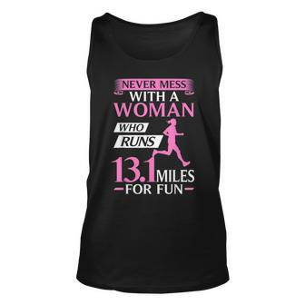 Never Underestimate An Old Woman Half Marathon Runner Old Woman Tank Top | Mazezy