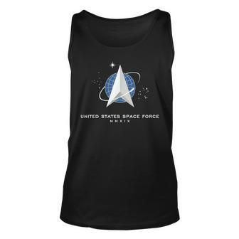 United States Us Space Force Ussf Delta Flag Unisex Tank Top | Mazezy